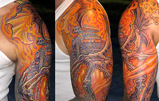 Jasse James Arms Tattoo Pic